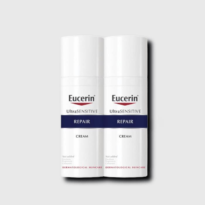 Eucerin Ultra Sensitive Repair Cream 2 Pack Hydrating (30277870)