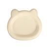 Cute Cat Food Dish Little Bear Dog Plate Colorful Kitten Bowl  for Puppy Cat