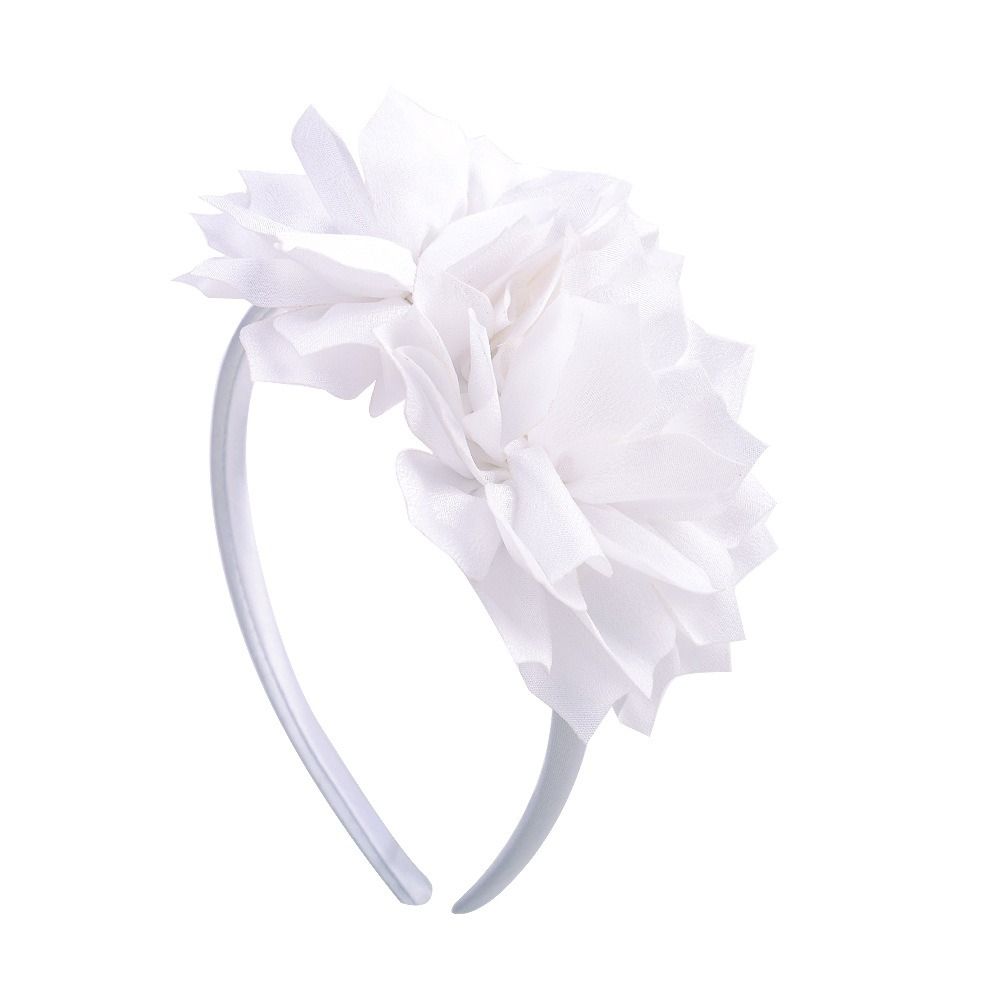 

Grosgrain Ribbon Big Flower Headband Hairbands Headwear Bows Hair Hoop Hair Accessories Head Hoop Crown Hair Band Children Girls