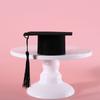 Pet Dog Cosplay Hat Collar Glasses Set Adorable Adjustable with Tassel Felt Pet Cat Dog Graduation Hat Suit Pet Cat Accessories