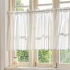 1PC Lace Hollow Short Curtains, Partition Curtains, Gauze Curtains, Cabinet Curtains, Modern Luxury and Exquisite Curtains