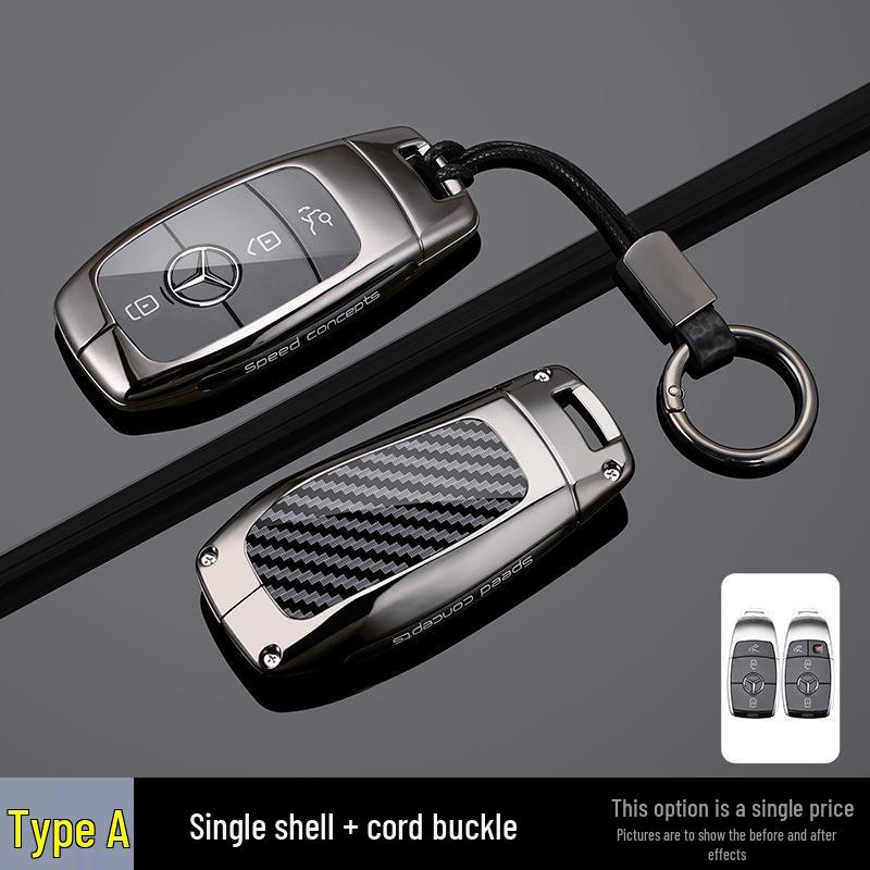 Protective Cover for Mercedes C-Class GLA E260 W204 SLK Old Model Key Shell Remote