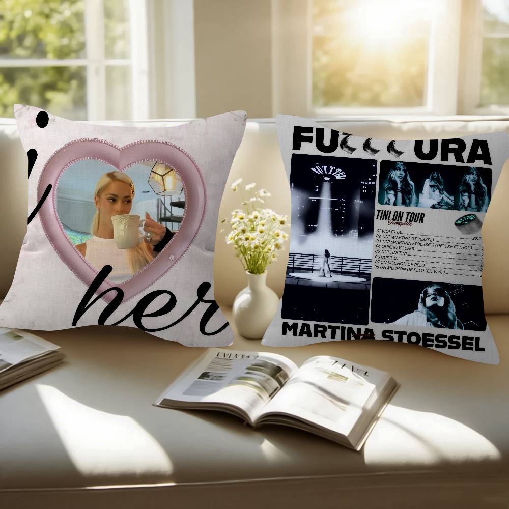 Singer Martina Stoessel Tini Pillowcases Home Bedding Decorative Pillow Cover Wedding Super Soft Pillow Case