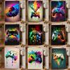 E-sports Game Theme Canvas Poster - Internet Cafe Wall Decor