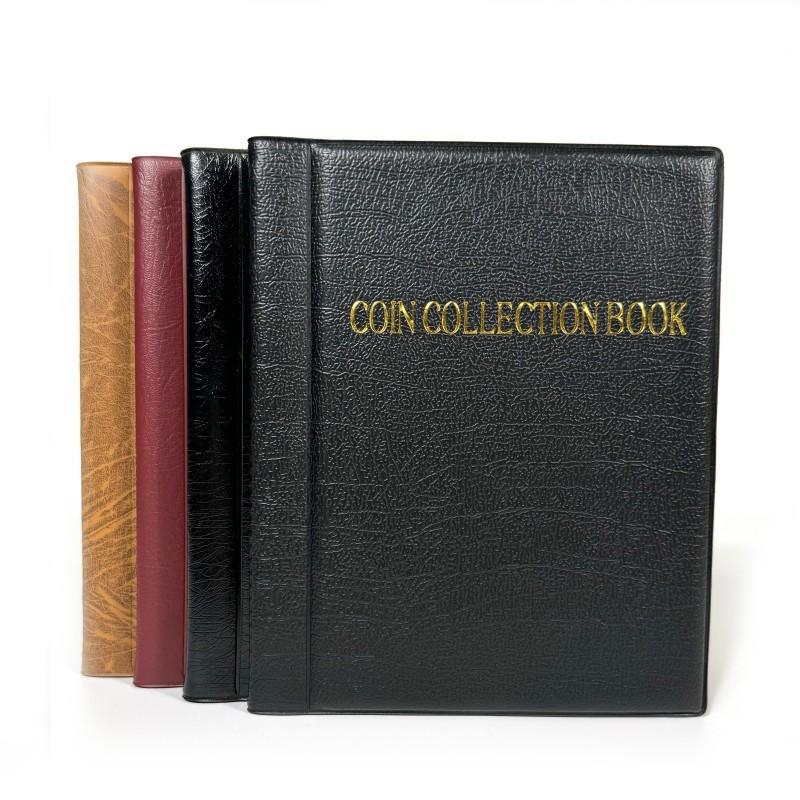 Álbum para guardar monedas transfronterizo: Colección de Bolsillos 480 para Monedas y Conmemorativas