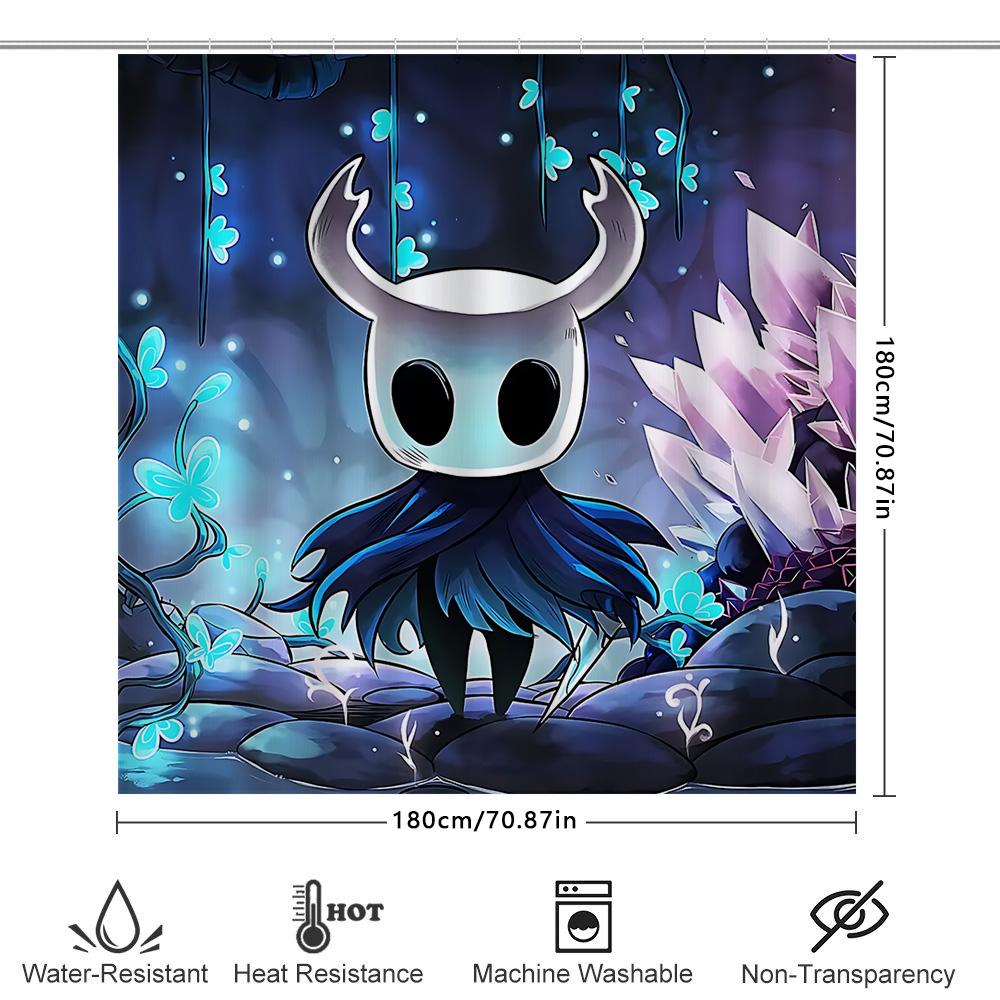 

Magic World Fantasy Artwork For Bathroom Decor - Durable Waterproof Fabric With Vibrant Colors For Stylish Home Upgrade W60H190(CM)-1 Pcs