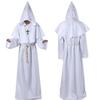 Halloween Medieval Monk Robe Costume - Friar, Wizard, and Priest Cosplay Outfit for Stage