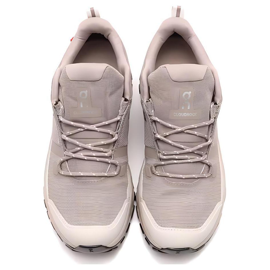 ON Cloudrock Low Vanntett Cinder Fog Herre Sneakers Grå 3MF10252566