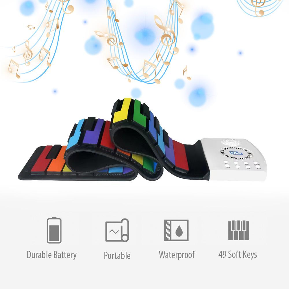 49-клавишная складная клавиатура для фортепиано — фото 3