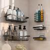 Toilet Non-punching Bathroom Rack, Toilet Shower Gel Storage Rack, Washbasin Toiletries Rack