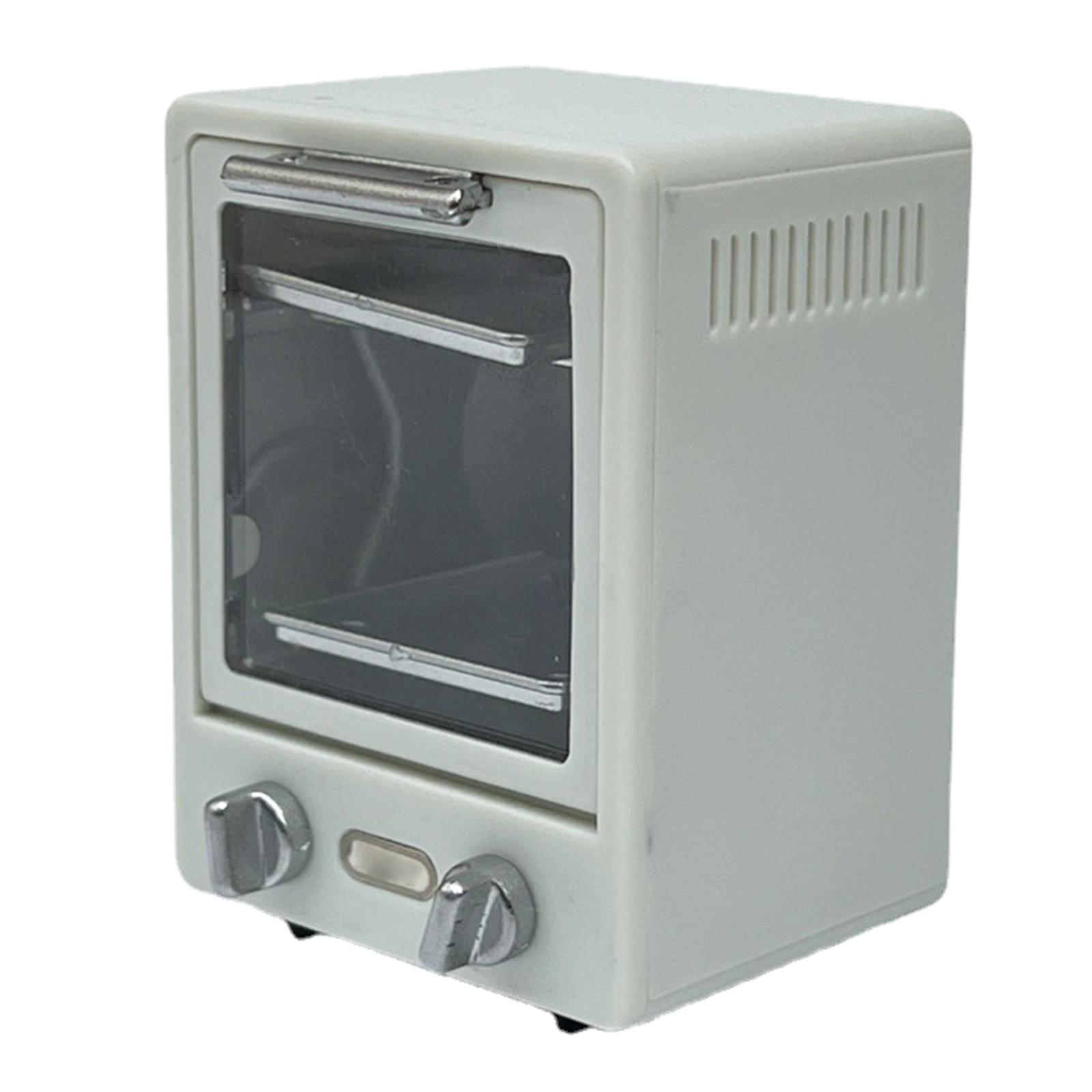 

1:12 кукольный домик миниатюрная духовка мини-микроволновая печь модель кухонная посуда аксессуары для кукольного домика DIY кухонная посуда игрушка белый