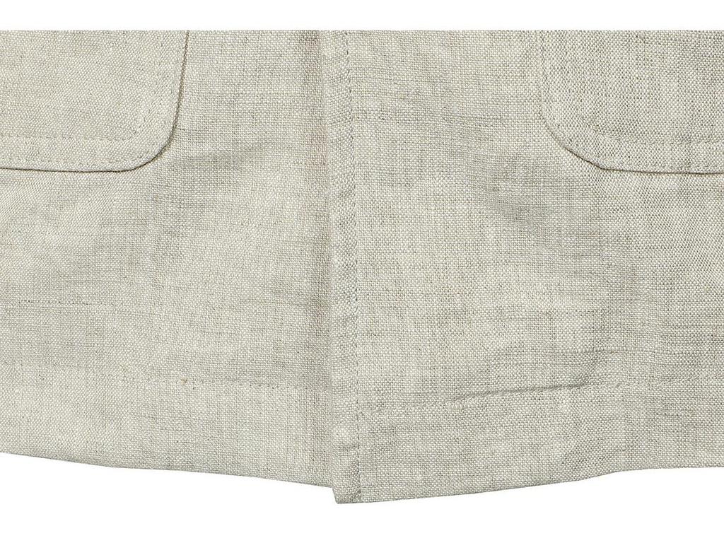 European and American Retro Slim Hunting Safari Linen Jacket for Men