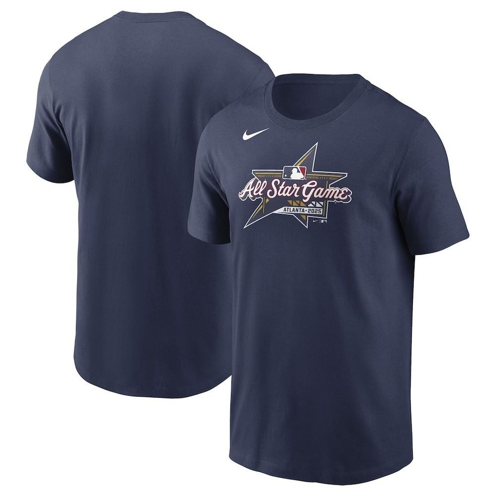 Navy 2025 MLB All-Star Game Logo T-Shirt Size S-5XL Reprint Unisex T-Shirt L