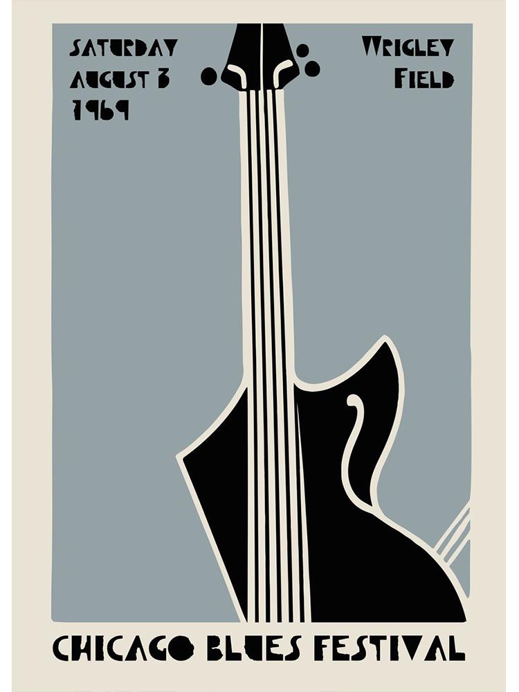 Amerikaanse Folk Blues Jazz Festival Canvas Schilderij Abstract Wall Art Poster En Print Voor Woonkamer Home Decoratie Foto