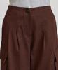 ITOV SEOUL Cotton Tuck Cargo Pants Br