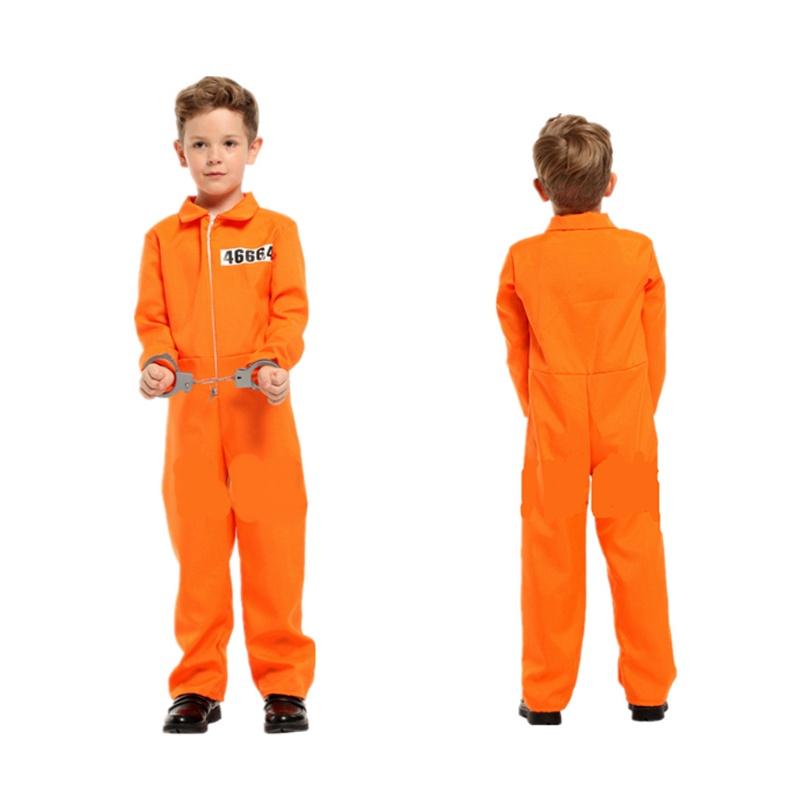 

Костюм-комбінезон O.c Orange County Jail для хлопчиків, дітей, Хелловін, Косплей XL