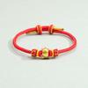 2026 Year of the Horse Red String Zodiac Bracelet - Handwoven Ethnic Style Jewelry, New Year Gift