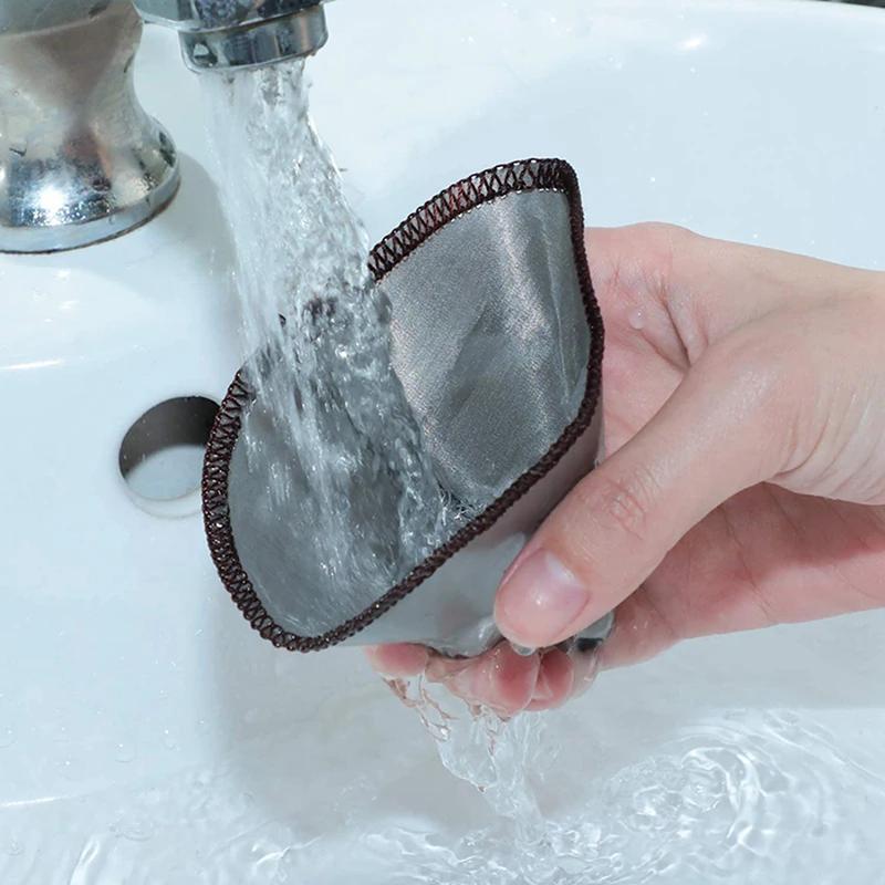 Wiederverwendbarer Pour Over-Kaffeefilter aus Edelstahl, feinmaschiger Kaffeefilter, Tropfkegel, papierloser Universal-Kaffeefilter