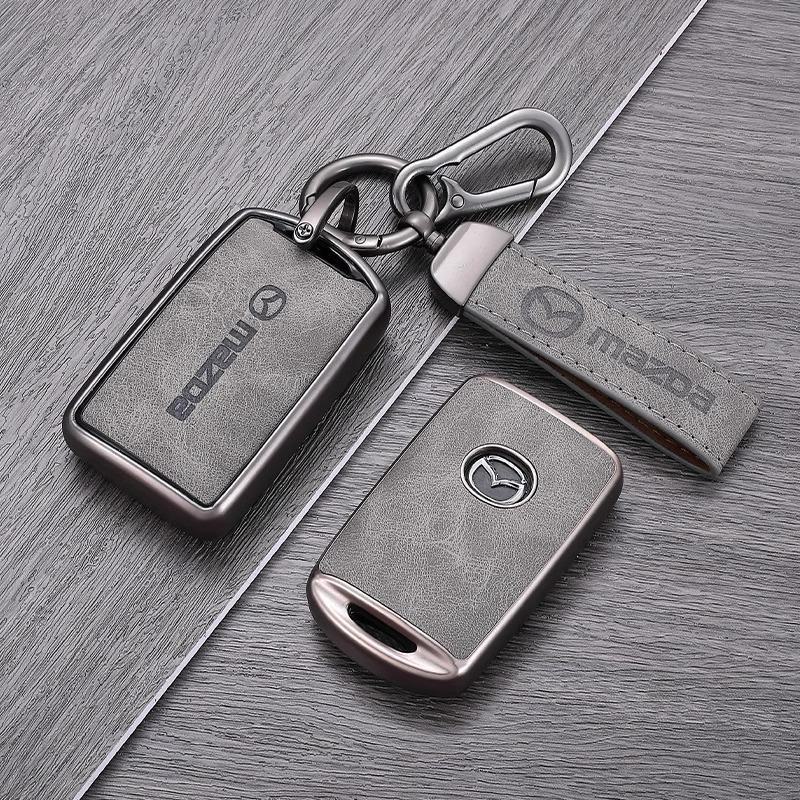 

Чехол для ключа и автомобильная пряжка Mazda 3 Angkesaila 2023 для CX5, Atez, CX4, CX30, CX50 — мужской