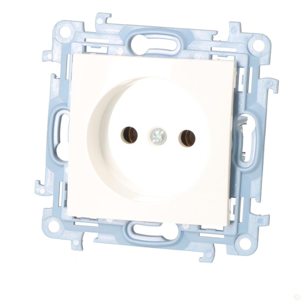 Single Socket Outlet Without Grounding (module) 16 A, 250 V~, Terminals