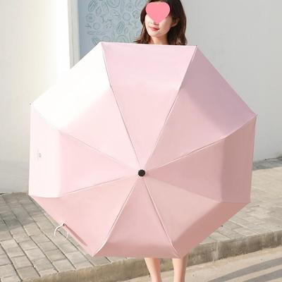 Dual-Use Automatic Folding Umbrella - Large Sunshade for Men & Women with Custom Logo and Sunscreen Protection.