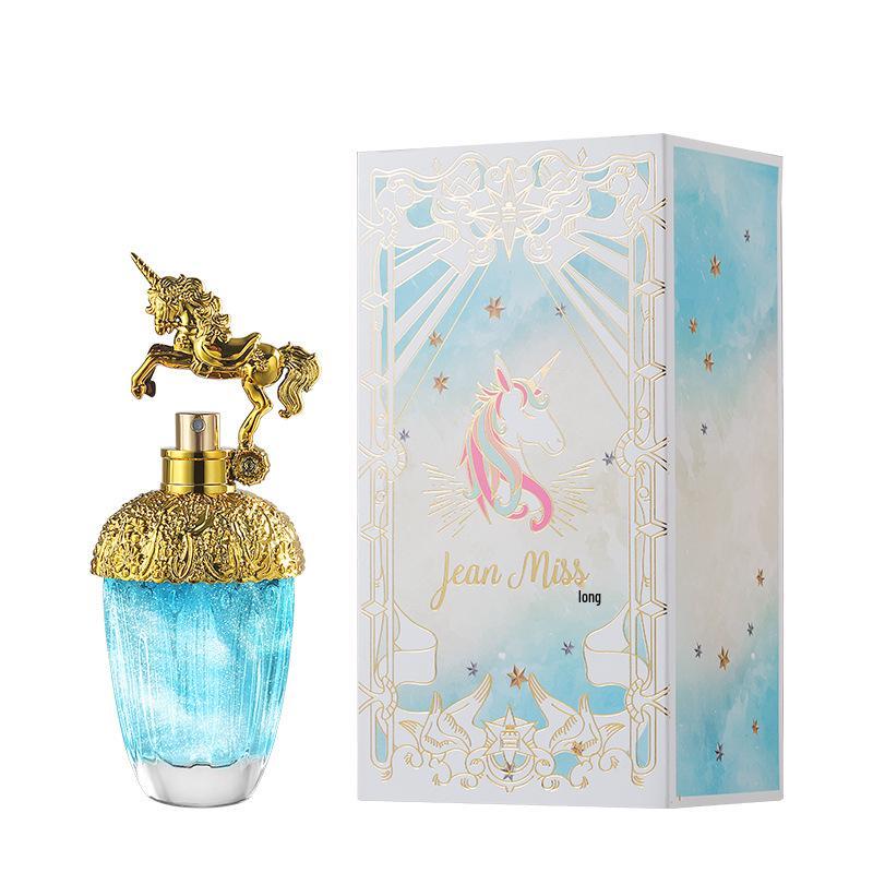 Unicorn Gold Foil Sand Perfume for Men & Women - Long-Lasting Light Fragrance, TikTok Favorite, Vietnamese.
