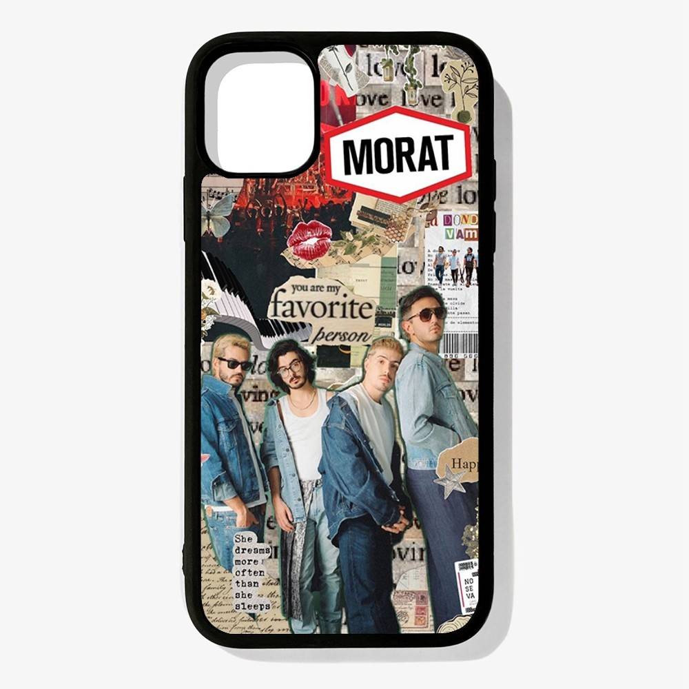 

M-Morat Band Phone Case Wireless Charging PC+TPU For IPhone 11 12 13 14 15 16 17 Pro Max Plus Case iPhone 15 pro