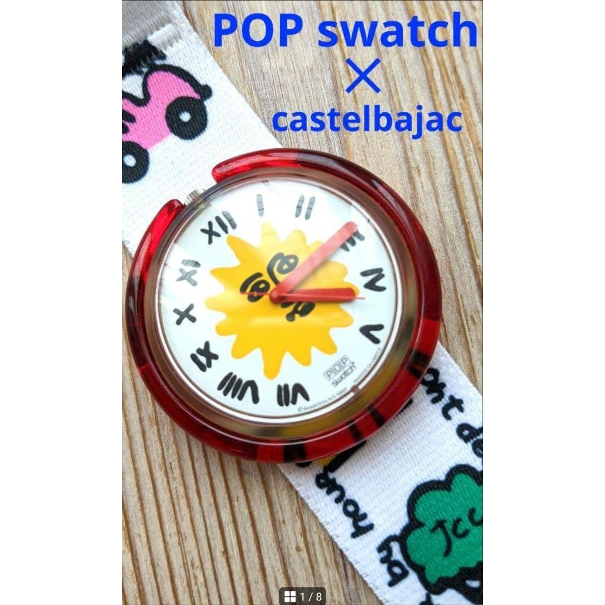 Used POP Swatch Castelbajac collaboration watch made in 1993