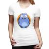 Grizzy und die Lemminge T-Shirt für Damen Rundhalsausschnitt Streetwear T-Shirts Damen T-Shirts Kurze Sommerkleidung Oberteile