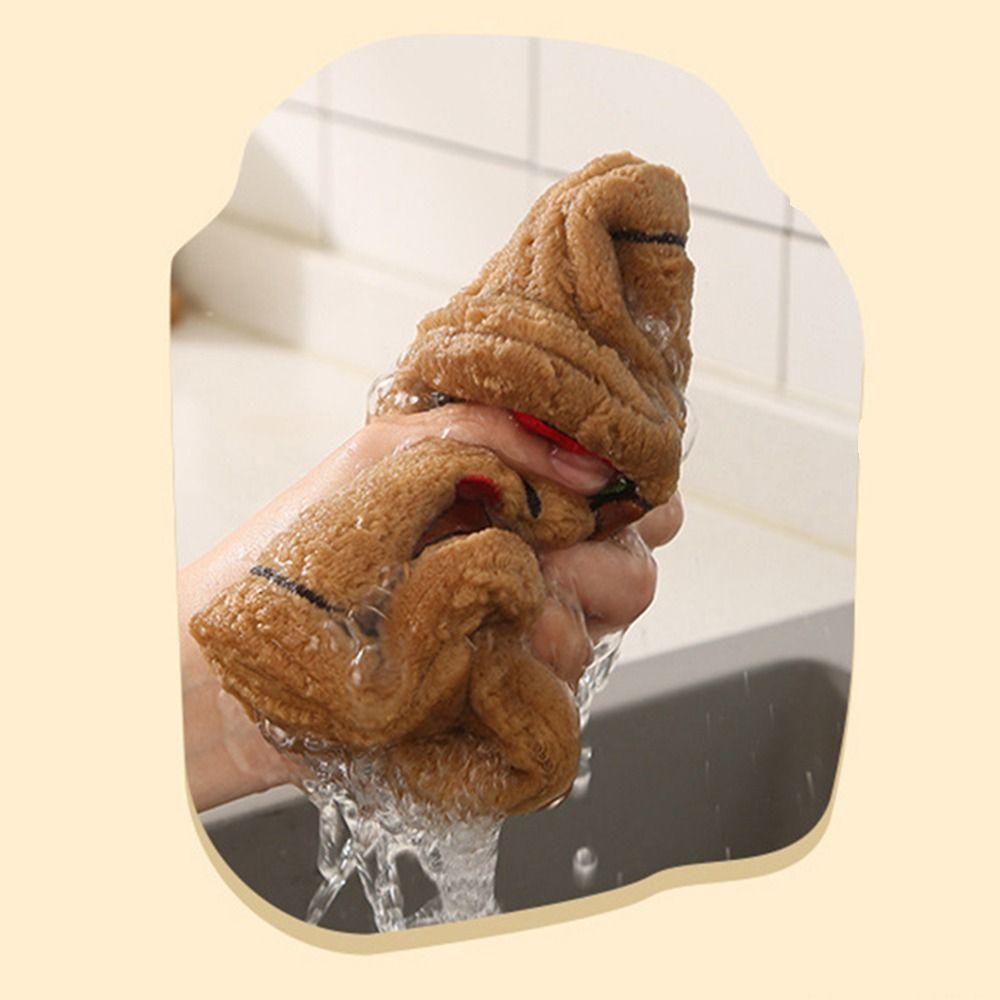 Capybara Patterned Capybara Hanging Hand Towel Cartoon Capybara Handkerchief  Kitchen Hand Towel