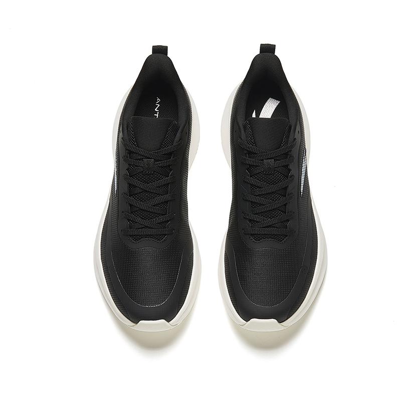 Anta Slip Resistant Abrasion Resistant Low top Casual Running Shoes Women's Black Sneakers 122415520-6