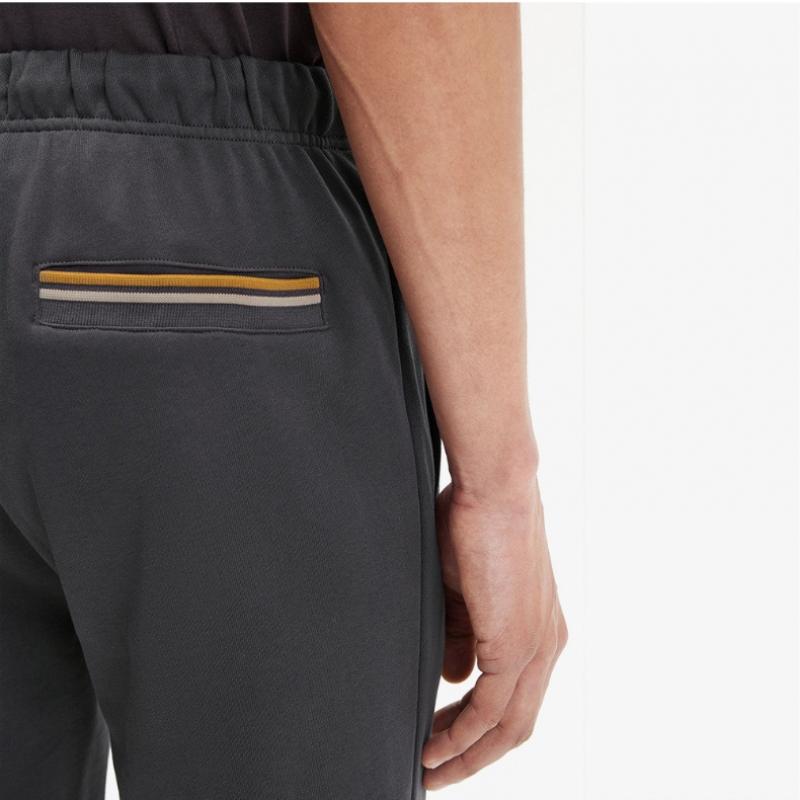 Fred Perry [baseline] Loopback Sweatpants   Anchor Gray Afpm2415505 V07