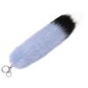 1PC Bag Design Women Fashion Daily Use Car Fox Tail Keychain Men Tassel Charm Accessories