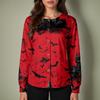 Women's Casual Long Sleeve Single Breasted Halloween Print Costume Cardigan
