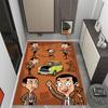 Mr Bean London Trip Carpet Design For Entryway Living Rooms Hallway Study Room Antislip Carpet Decorate Offices Spiritual Gift