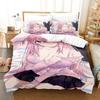 3D Print Anime Hitori Gotoh Bocchi the Rock Comfortable Duvet Quilt Cover Pillowcase Bedding Set Bedroom Decoration Home Textile