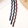 Wavy Headband for Women Wavy Hairband Candy Color 180 degrees  Stretch Fashion Headbands Frosted Minimalist