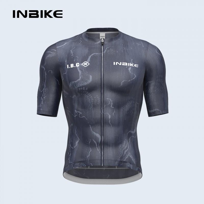 Mens Cycling Jersey Short Sleeve Breathable Quick-Dry Performance Top Road Bike Ride