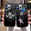 Mond Astronaut Fundas Fall Für Iphone 14 13 11 12 Pro Max Mini Xs Xr X 7 8 6s Plus Se 2022 Gehärtetes Glas Luxus Abdeckung Coque