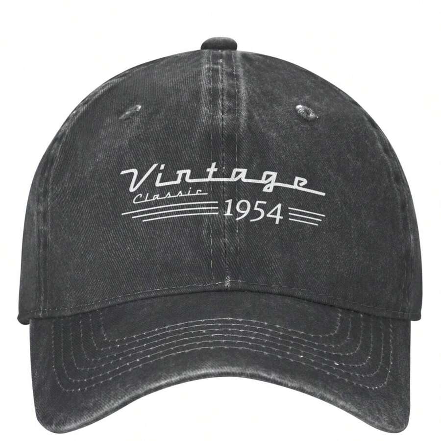 Nastavitelná unisex baseballová čepice s výšivkou smajlíka, prodyšná ležérní kšiltovka typu "dad hat" pro muže a ženy