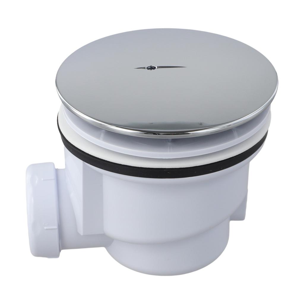 Shower Tray Waste Trap Designed for Fast Flow of 32 Litres per Minute and Easy Cleaning Compatible with UK Shower Trays