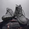 Martin Boots, Men's Shoes, Autumn High-top, Mid-top Cargo Boots, Outdoor Sports, Mountaineering Sand