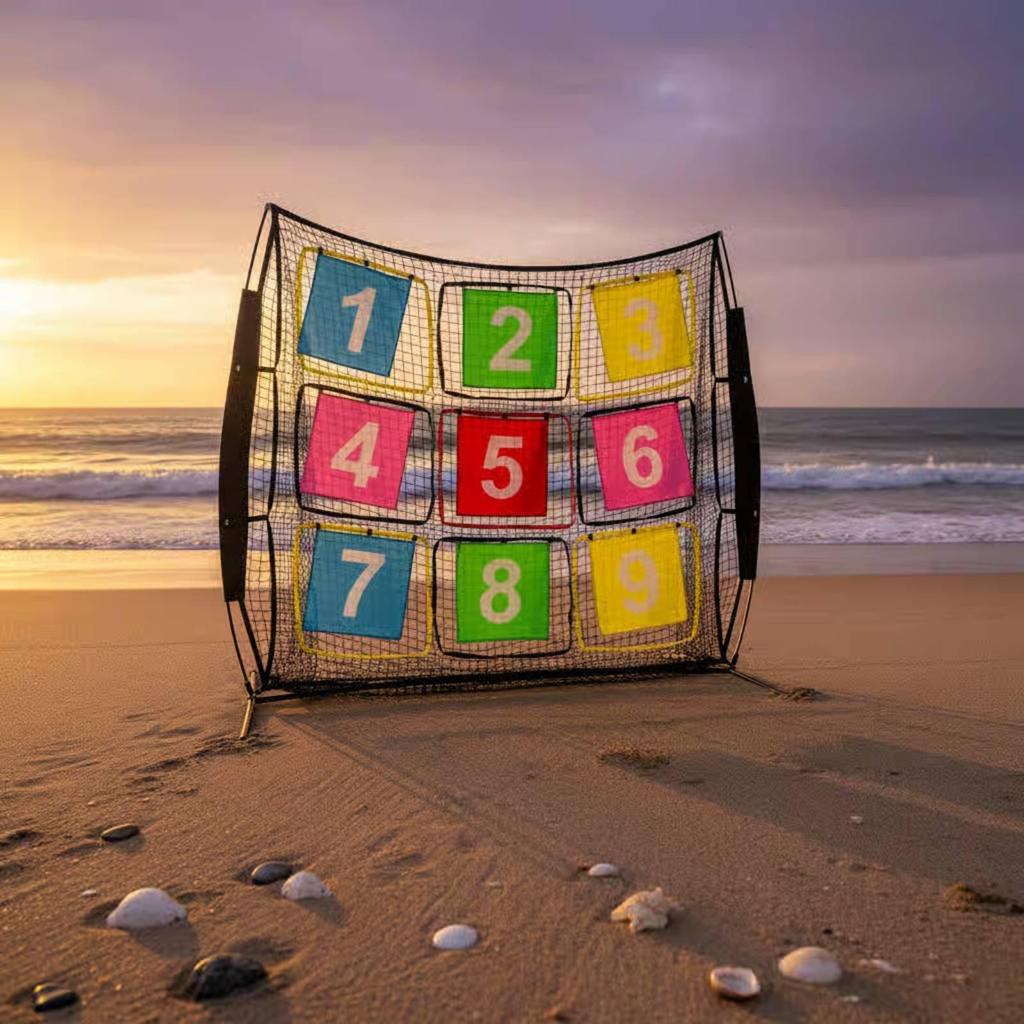 9 Hole Target Net Outdoor Use Sports Gear Long-Lasting