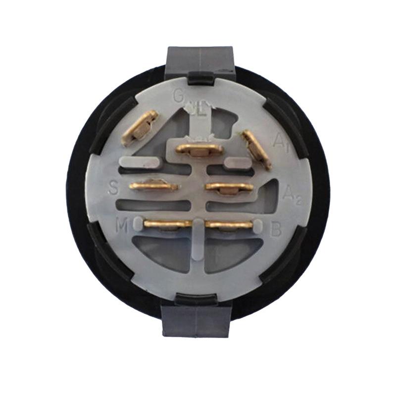 Compatible Ignition Key Start Switch for HUSQVARNA Lawn Mower Tractors (Part Numbers: 532163968, 532175566)