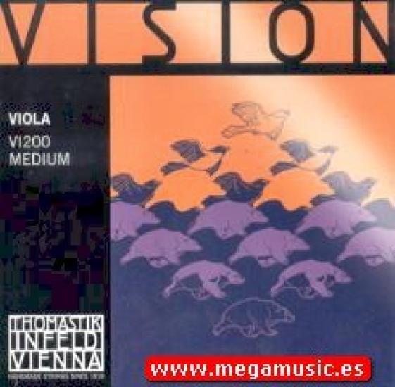 

CUERDAS VIOLA Thomastik Medium Viola - (Vision/VI200) (Juego Completo) 4/4
