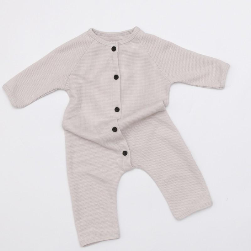 Baby Cotton Pajama Set Long Sleeve A-Class Sleepwear Toddlers Boys Girls Lightweight Home Outfit