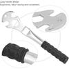 Bike Pedal Wrench, 15/24mm Wrench Tool Pedal Removal and Installation Tool for Mountain Bike, Professional Bike Repair Tool