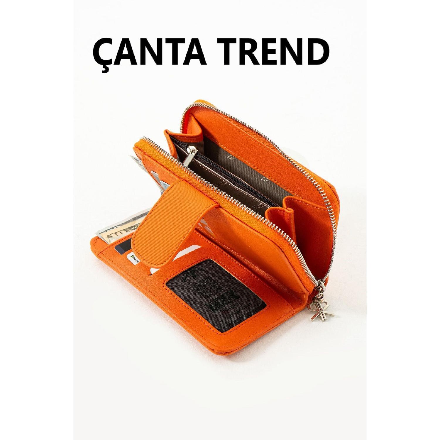 

Polo Of Colors Подарочный оранжевый кошелек-держатель для карт Orta+Büyük