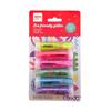 Lot De 6 Tubes De Paillettes Fluorescentes - Apli Kids - Multicolore - Loisirs Créatifs Enfant - Éclat Lumineux
