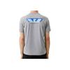 Emporio Armani SS23 EA7 Series Back Logo Printed Casual Crew Neck Short Sleeve T-Shirt Men Tops Gray 6LPT30-PJQ9Z-3905